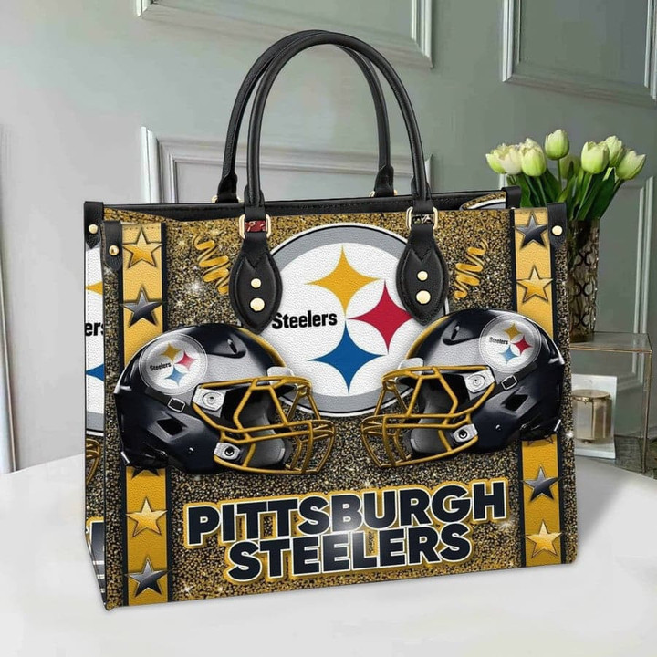 Pittsburgh Steelers Leather Hand Bag BB240