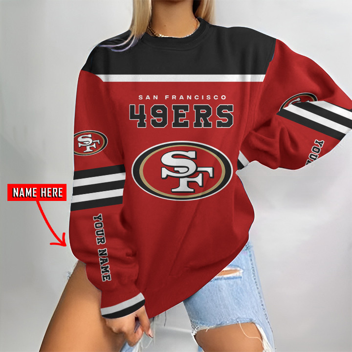 San Francisco 49ers Personalized Round Neck Sweatshirt BG09