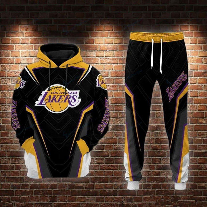 Los Angeles Lakers Joggers/ Hoodie 491