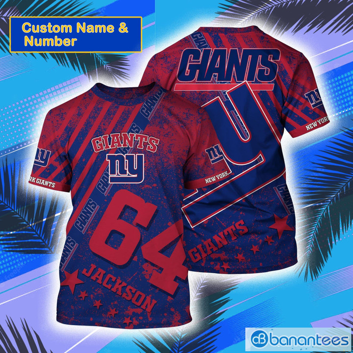 New York Giants Personalized T-Shirt BGTS591