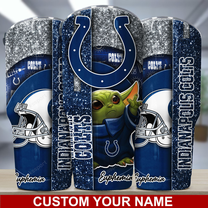 Indianapolis Colts Personalized Tumbler BG164