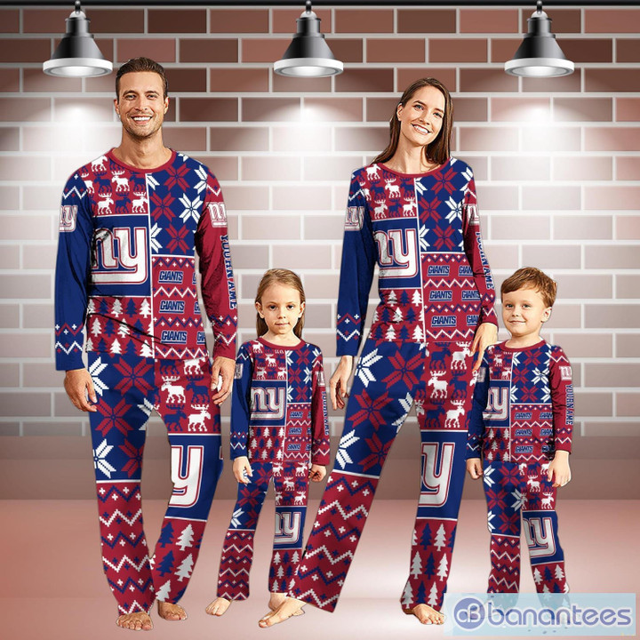 New York Giants Pajamas Christmas Gift For Family AZCPYZAM120