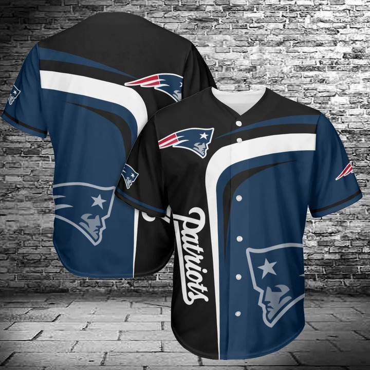 New England Patriots Baseball Jersey Shirt 429