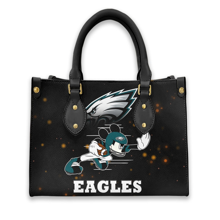Philadelphia Eagles Personalized Leather Hand Bag BB123