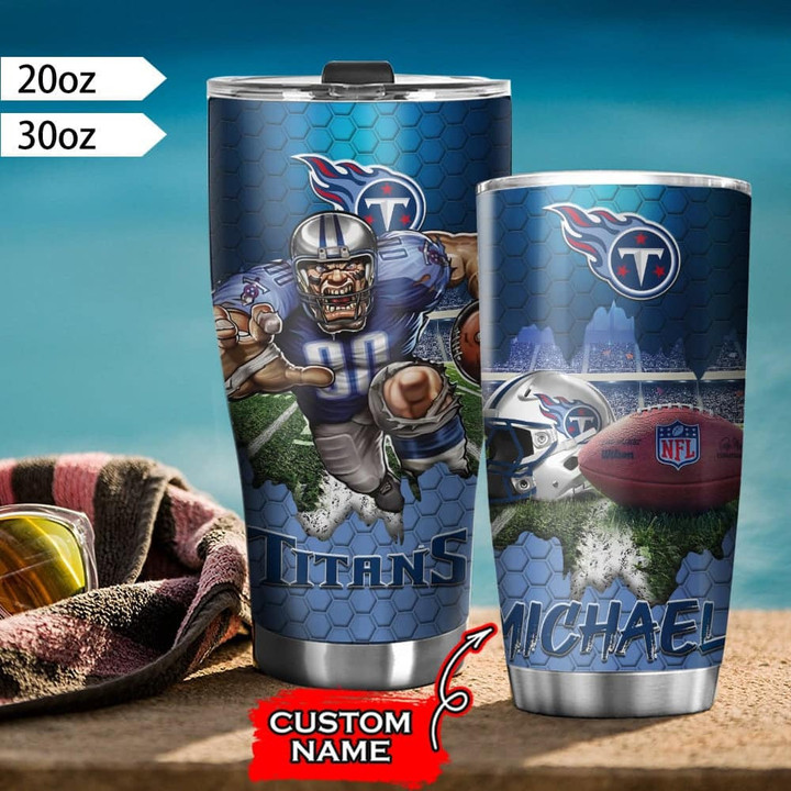 Tennessee Titans Personalized Tumbler BG488