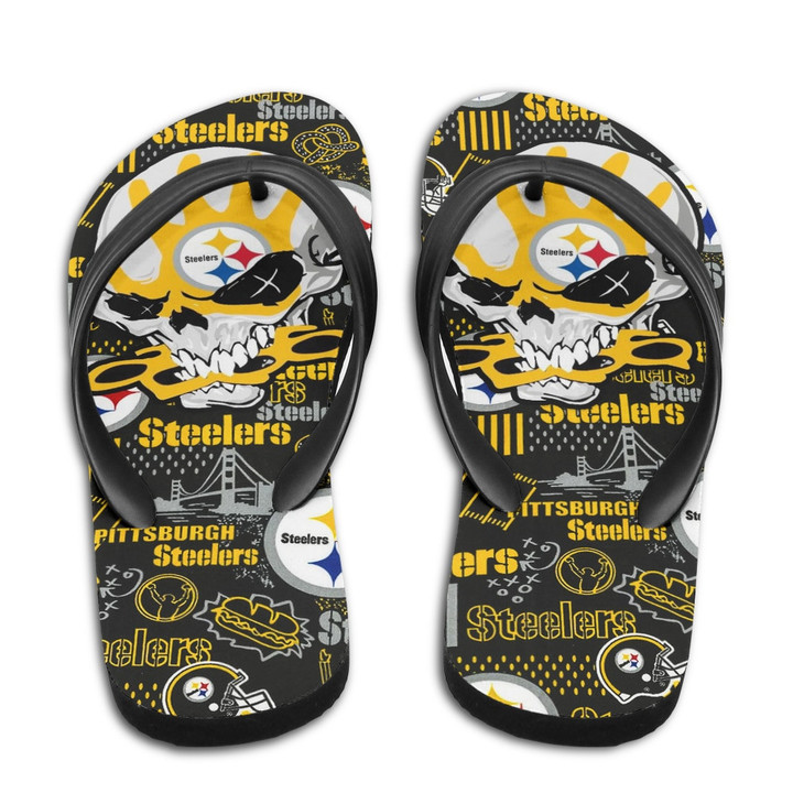 Pittsburgh Steelers Summer Flip Flop BG63