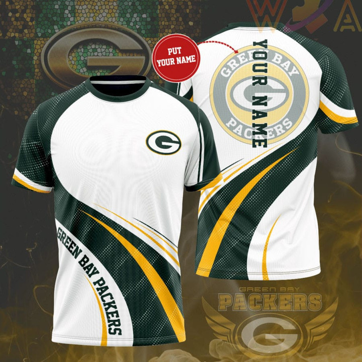 Green Bay Packers Personalized 3D T-shirt BG370