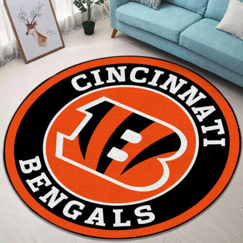 Cincinnati Bengals Round Rug 46