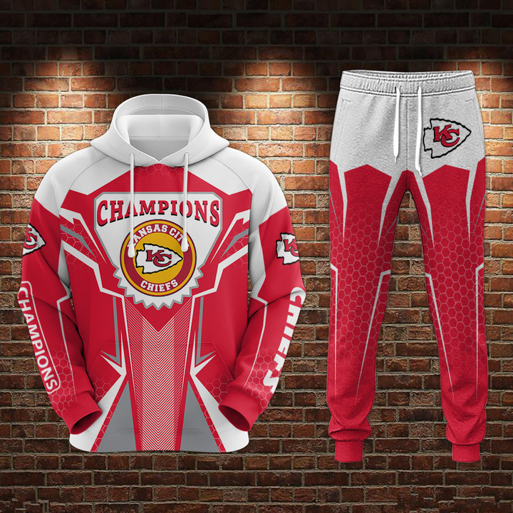 Champion - Kansas City Chiefs Limited Hoodie | Jogger S037