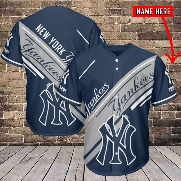 New York Yankees Personalized Baseball Jersey BG613