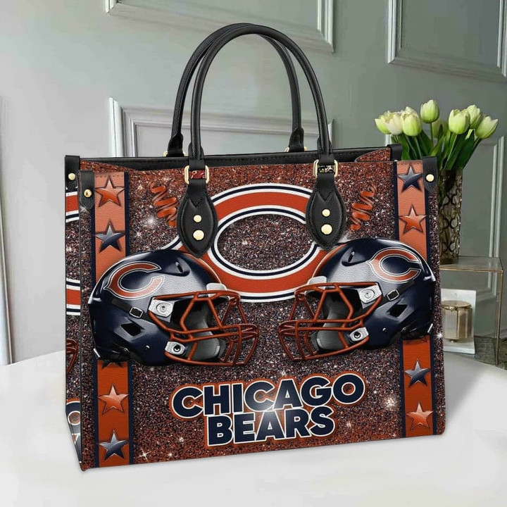 Chicago Bears Leather Hand Bag BB216