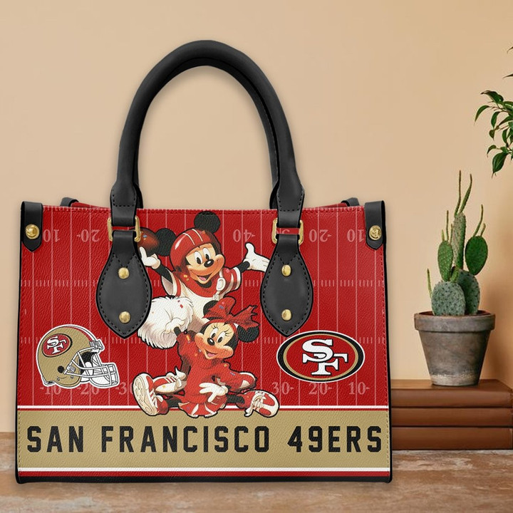 San Francisco 49ers Leather Hand Bag BB268