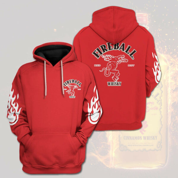 Fireball Whisky Classic 3d Hoodie 1371 - DESIGN-TREND