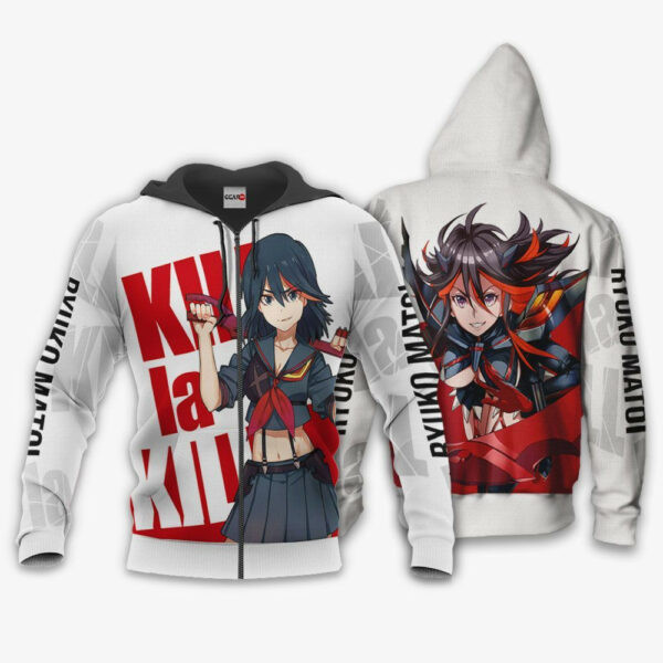 Kill La Kill Ryuko Matoi Anime 3k248 Fan Gift Stylist Unisex Cartoon 3 ...