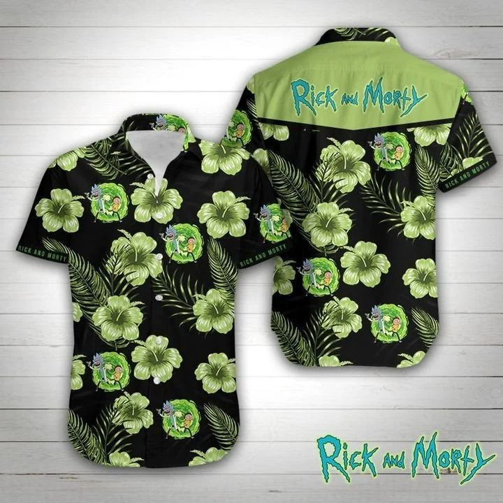 Hawaii Shirt Rick And Morty Hawaiian Shirt-zx10253 - DESIGN-TREND