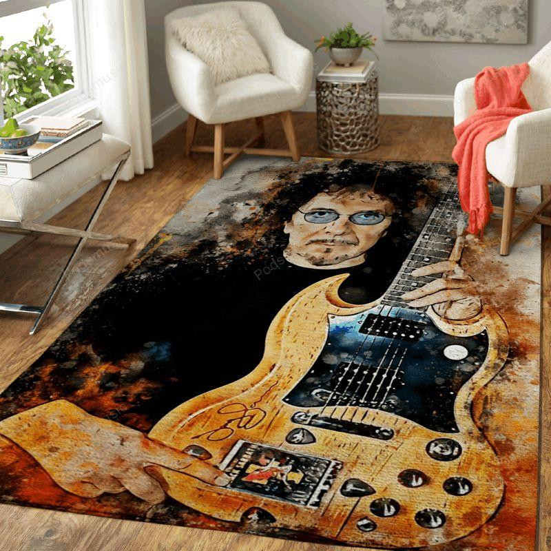 Tony Iro Rug Tony Iommi Music World Art Area Rug Living Room Rug Home Decor Floor D ...