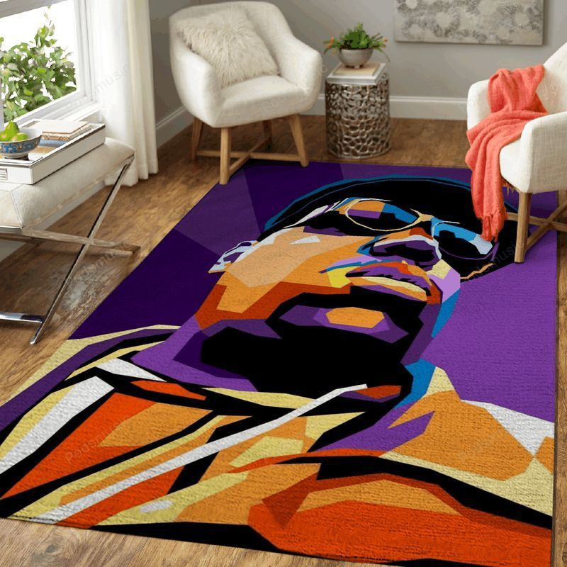 The Notorious Big Music Art Area Rug Living Room Rug Home Decor Floor ...