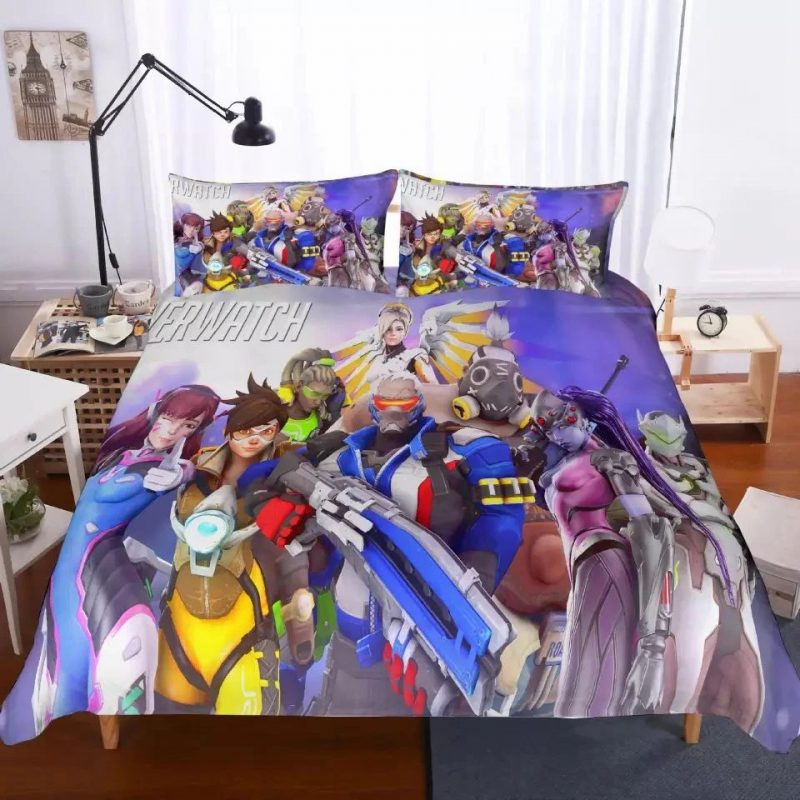 Game Overwatch 6 Duvet Quilt Bedding Set - DESIGN-TREND