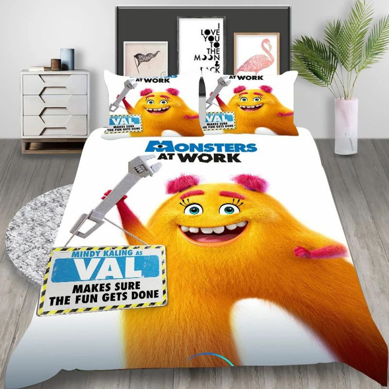 Monsters At Work Duvet Quilt Bedding Set - DESIGN-TREND