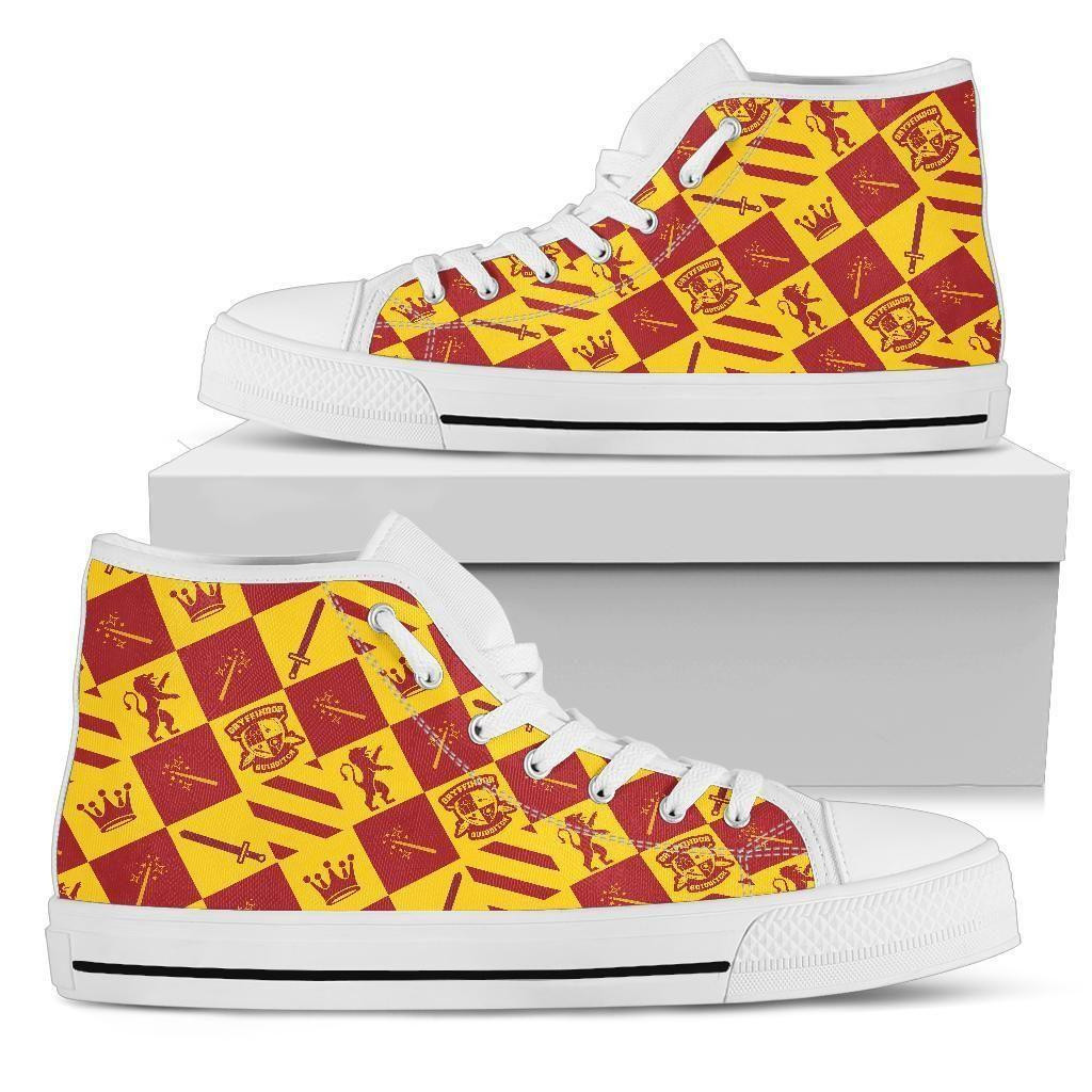 Harry Potter Shoes Gryffindor Caro High Top Sneakers High Top Shoes ...