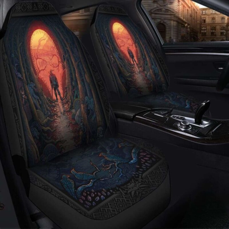 The Witcher Art Car Seat Covers - DESIGN-TREND