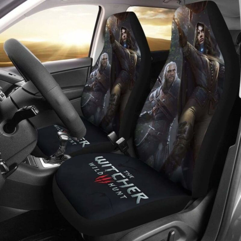 Geralt & Yennefer The Witcher 3: Wild Hunt Game Car Seat Covers ...