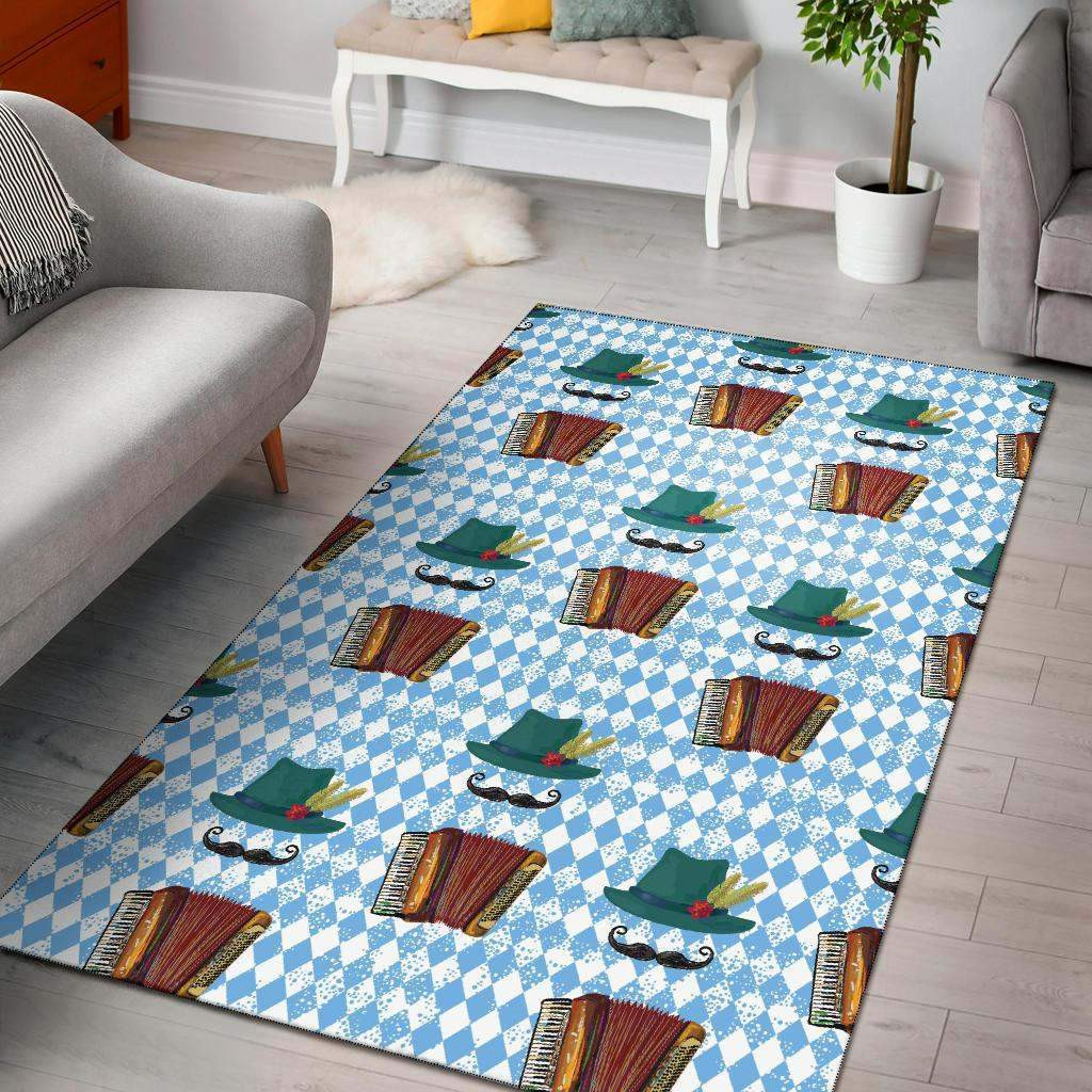 Mustache Rug Accordion Mustache Limited Edition Rug - DESIGN-TREND
