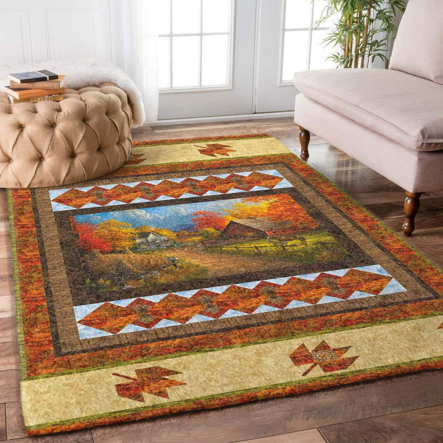 Small Rug Country Country Farm Limited Edition Rug - DESIGN-TREND