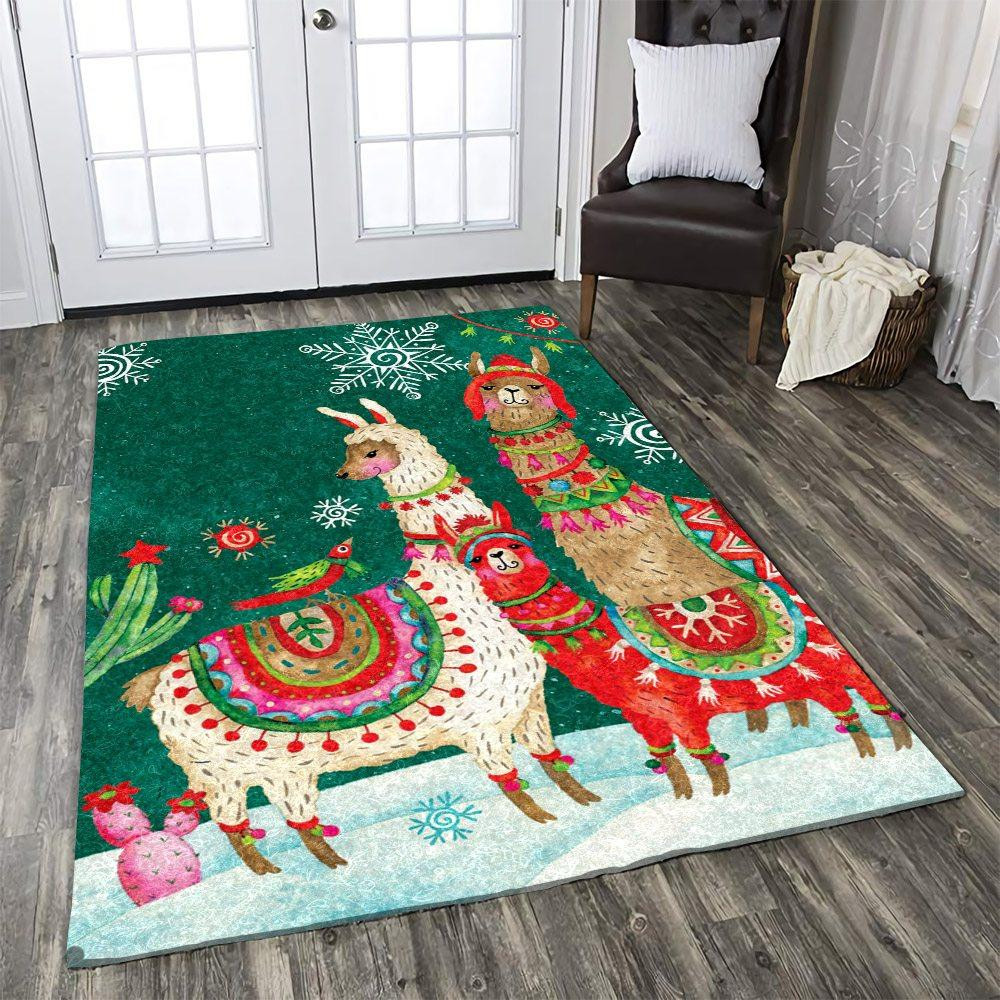 Alpaca Christmas Limited Edition Rug - DESIGN-TREND