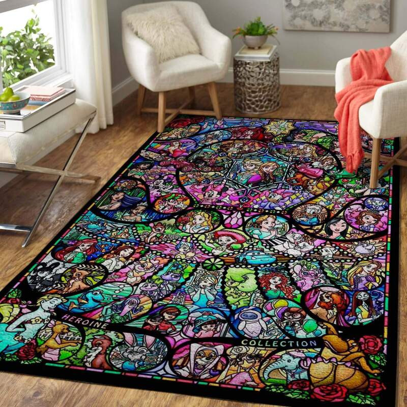 Wdw Decor Rugs Disney Princesses Fans Area Limited Edition Rug - DESIGN-TREND