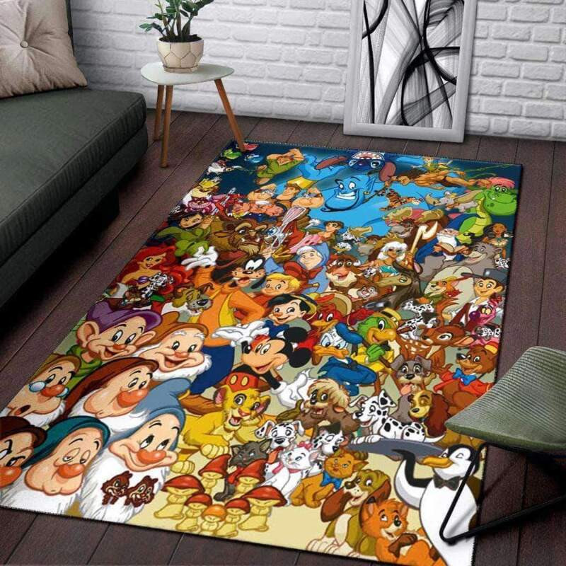 Disney Characters Decorative Floor Rug - DESIGN-TREND