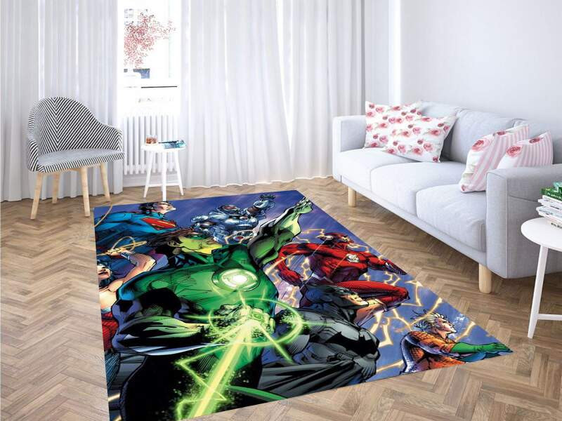 Dc Rug Dc Comics Character Carpet Rug - DESIGN-TREND