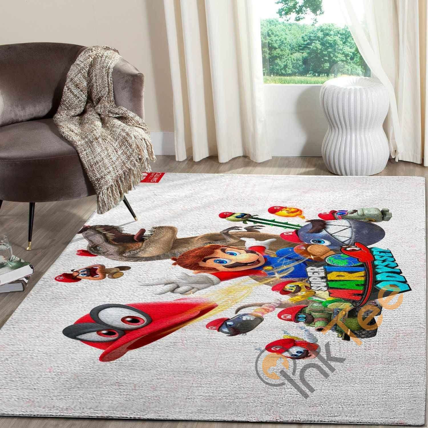 Super Mario Area Rug - DESIGN-TREND