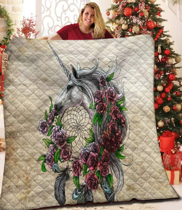 Unicorn 3D Customized Quilt - DESIGN-TREND