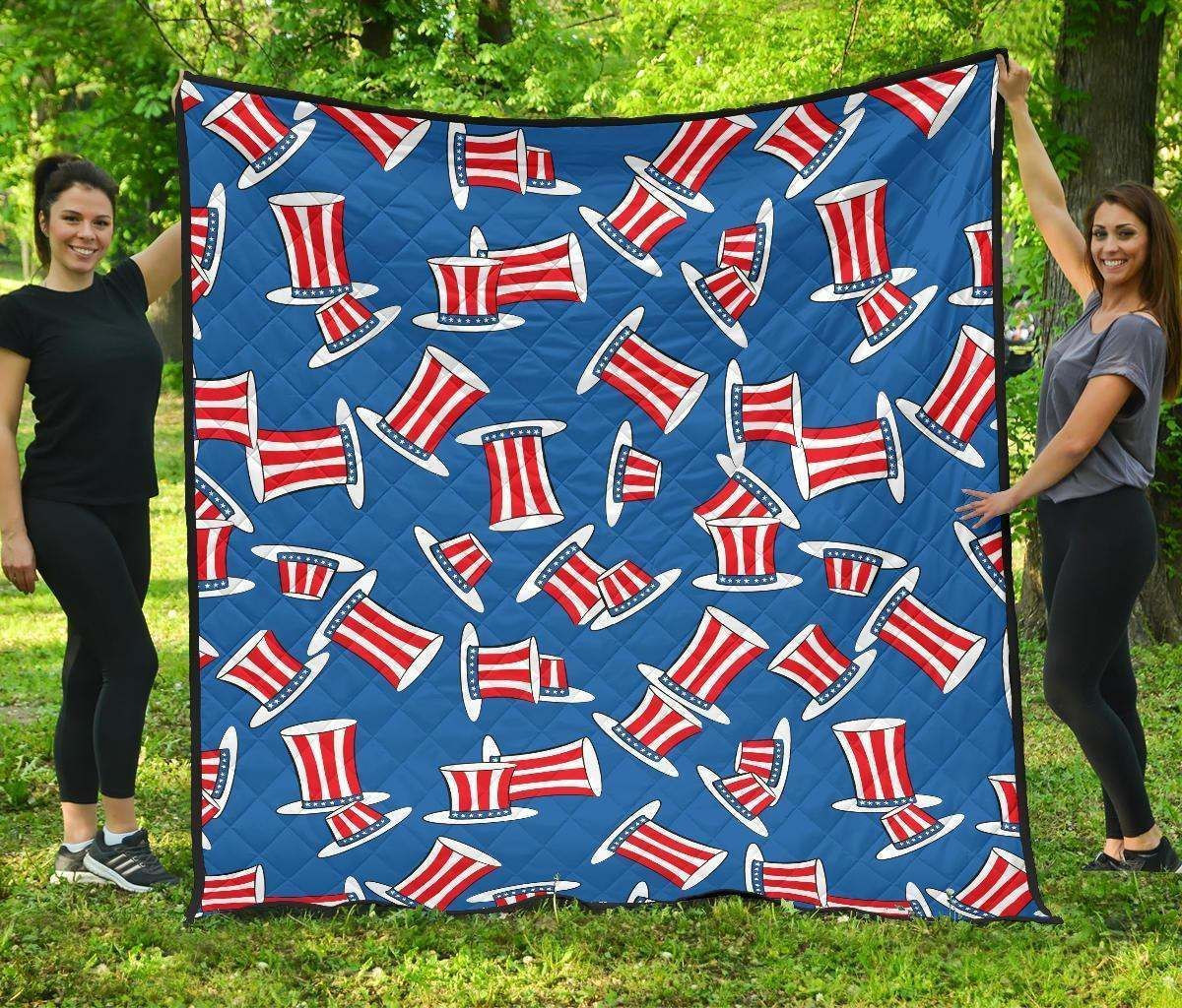 Uncle Sam Quilt Pattern Uncle Sam 3D Customized Quilt - DESIGN-TREND