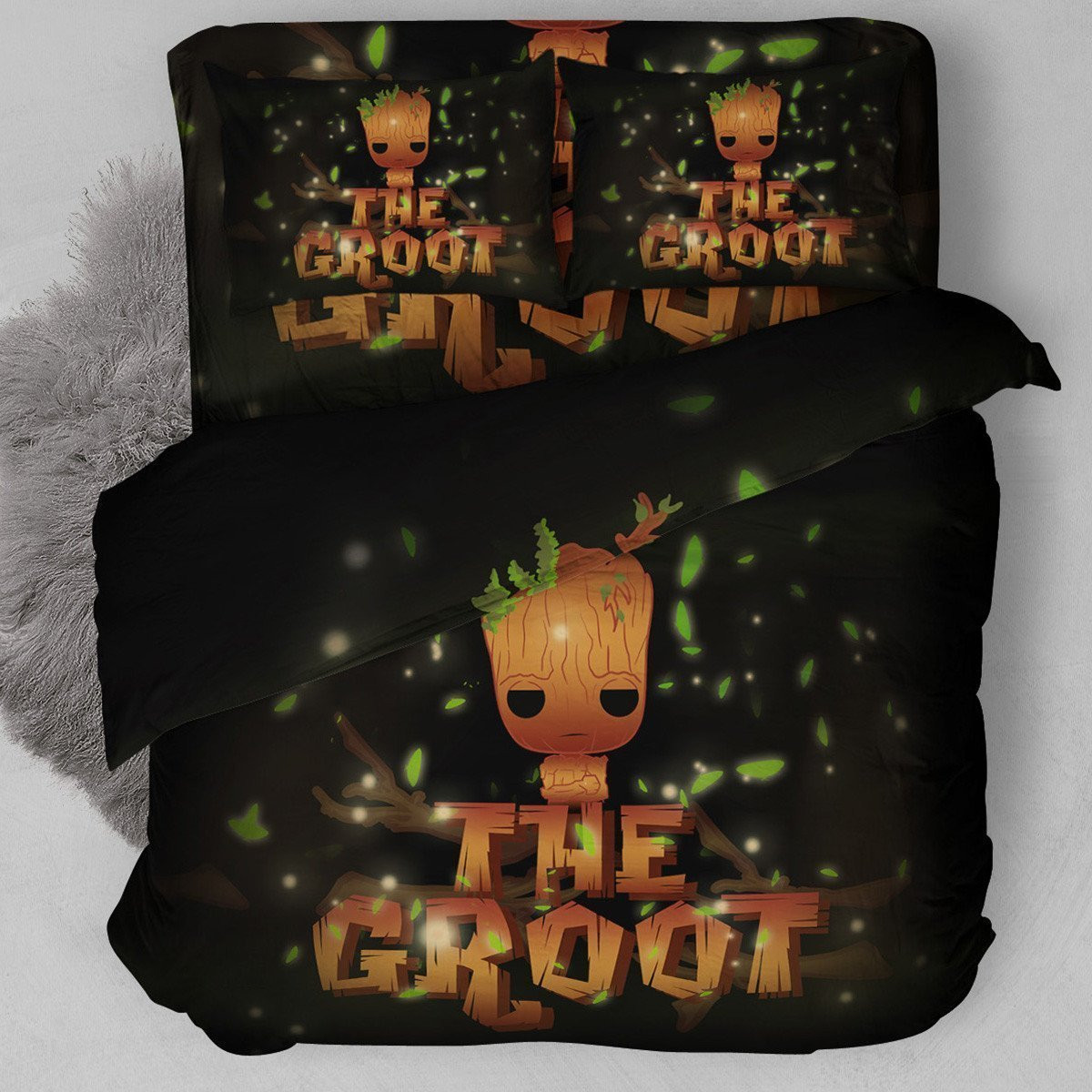Groot Beding Over The Groot Duvet Cover Bedding Set - DESIGN-TREND