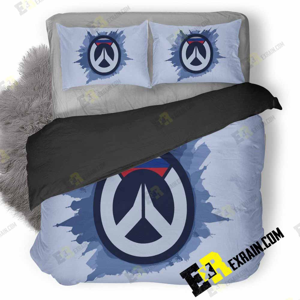 Overwatch Minimalism Logo Artwork Vm 3D Customized Duvet Cover Bedding ...