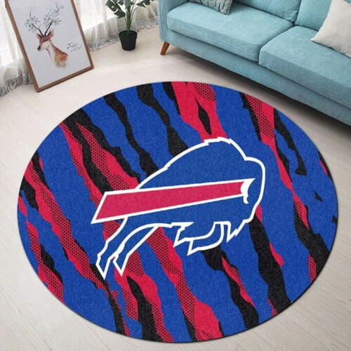 Buffalo Bills Round Rug 40 - DESIGN-TREND