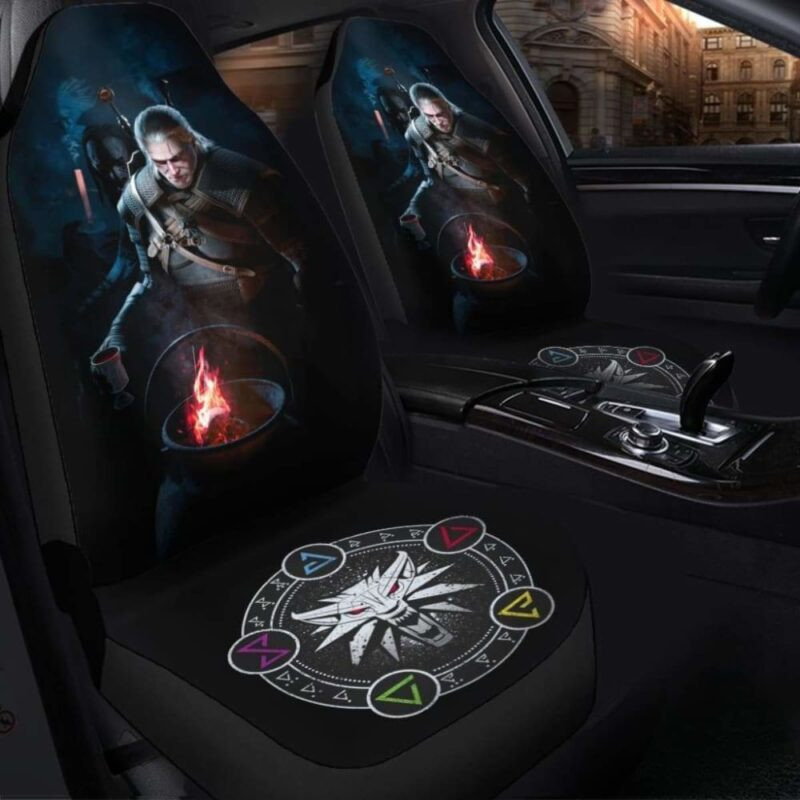 The Witcher 3 Car Seat Covers - DESIGN-TREND