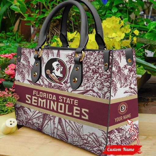 Florida State Seminoles Women Leather Hand Bag