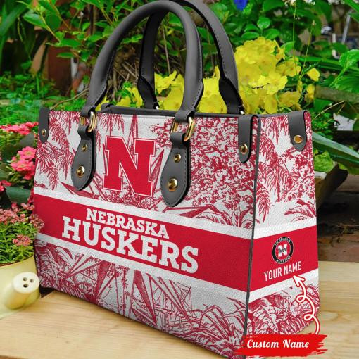 Nebraska Cornhuskers Women Leather Hand Bag