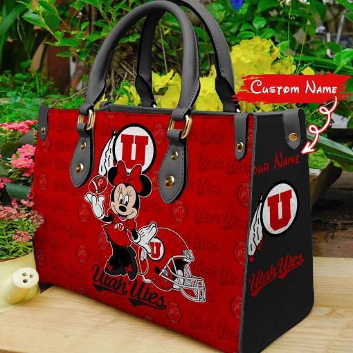 P Utah Utes Minnie Women Leather Hand Bag