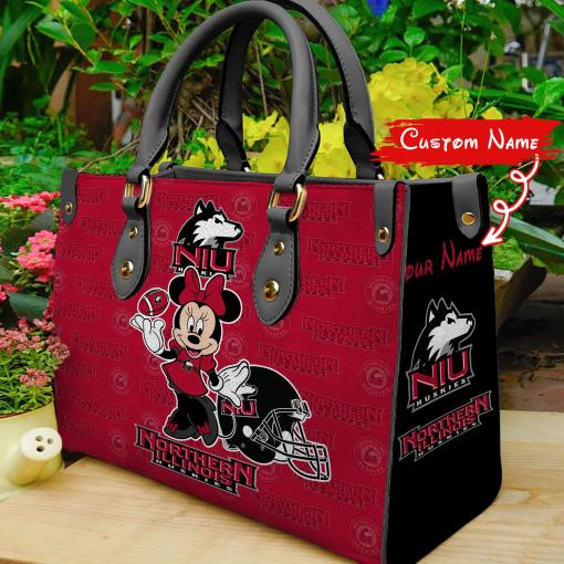 Northern Illinois Huskies Minnie Women Leather Hand Bag