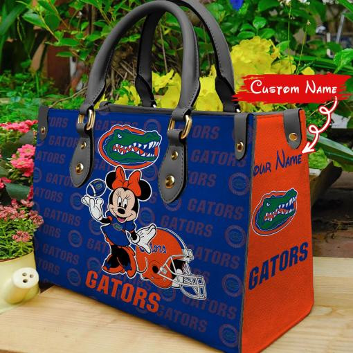 Florida Gators Minnie Women Leather Hand Bag