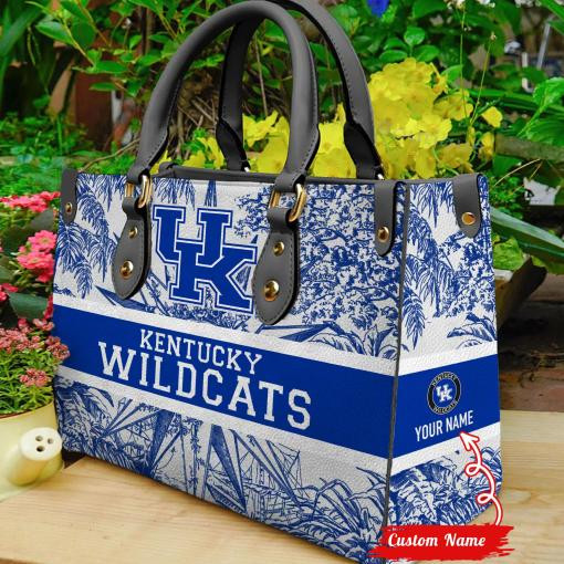 Kentucky Wildcats Women Leather Hand Bag