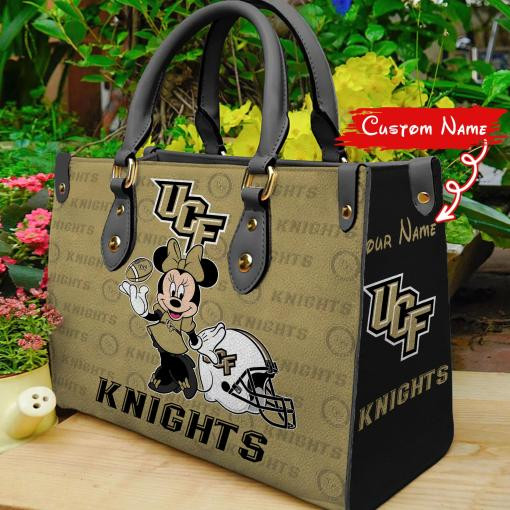 UCF Knights Minnie Women Leather Hand Bag