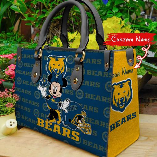 P Northern Colorado Bears Minnie Women Leather Hand Bag