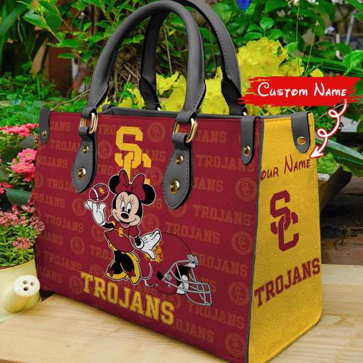 USC Trojans Minnie Women Leather Hand Bag