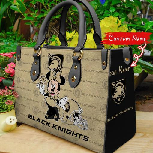 P Army Black Knights Minnie Women Leather Hand Bag