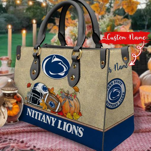Penn State Nittany Lions Autumn Women Leather Hand Bag
